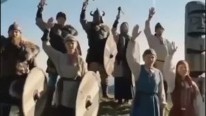 Nargiza. Песня "Вставай, рать!"  Слова Р. Симаник