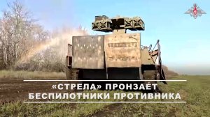 💥 Расчет ЗРК «Стрела-10М» Новороссийских десантников точными пусками ракет сбил два ударных БПЛА...