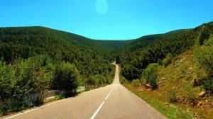 Просто дорога на Джылы-Су. Релакс.