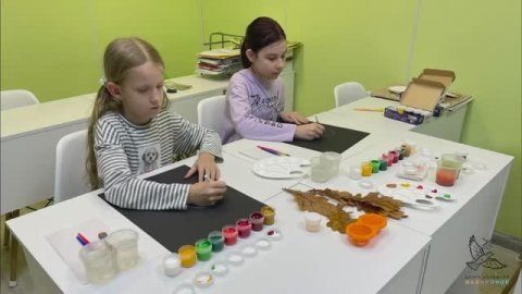 Кружок рисования для юных художников