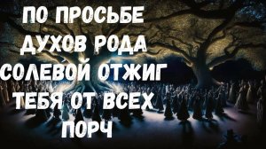 СОЛЕВОЙ ОТЖИГ ТЕБЯ ОТ ВСЕХ ПОРЧ