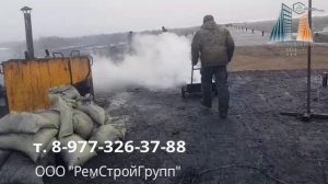 ВИР технология Ремонт кровли при температуре - 15 градусов. Утилизация рубероида.