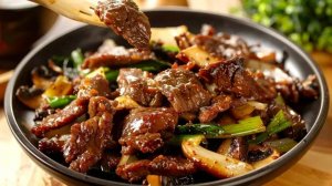 Вы будете готовить ЭТО постоянно на ОБЕД или УЖИН! КАК ПРИГОТОВИТЬ МЯСО С ГРИБАМИ НА СКОВОРОДЕ