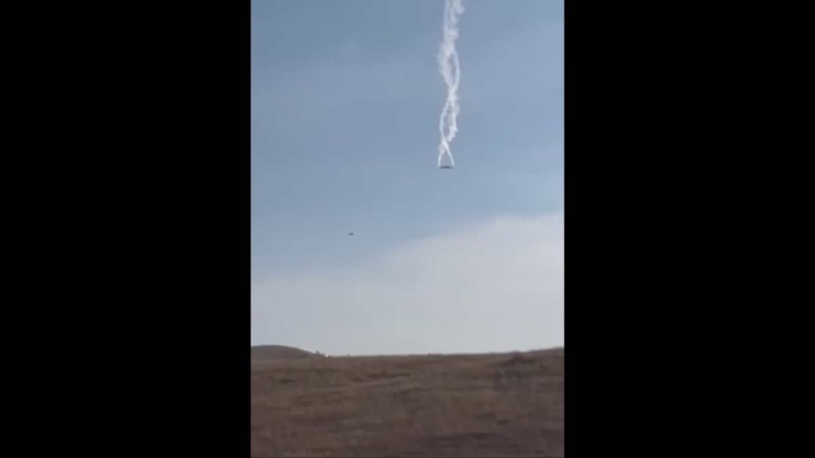 В Грузии разбился турецкий самолёт, возвращавшийся из Азербайджана