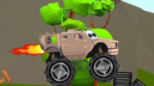 Monster Truck Racing Game. Монстр трак