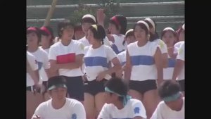懐かしの昭和体育祭｜タイヤを奪い合う熱戦 (再アップ) (Showa Era High School Tire Battle)