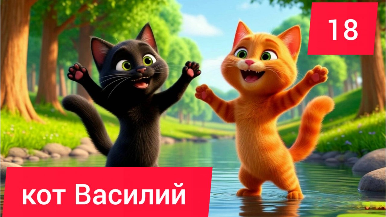 Кот Василий (18) #сказка #сказкананочь #слушатьсказку #малыши #малаша #дети #детям #полезное #коты