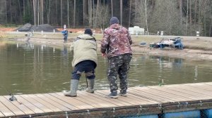 Поимки форели !!!