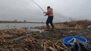 РЫБАЛКА НА ПОПЛАВОЧНУЮ УДОЧКУ В НОЯБРЕ