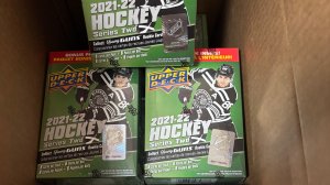 Case Blaster box (11-15/20) коллекции 2021/22 UDHockey Series 2 - Драфт №3