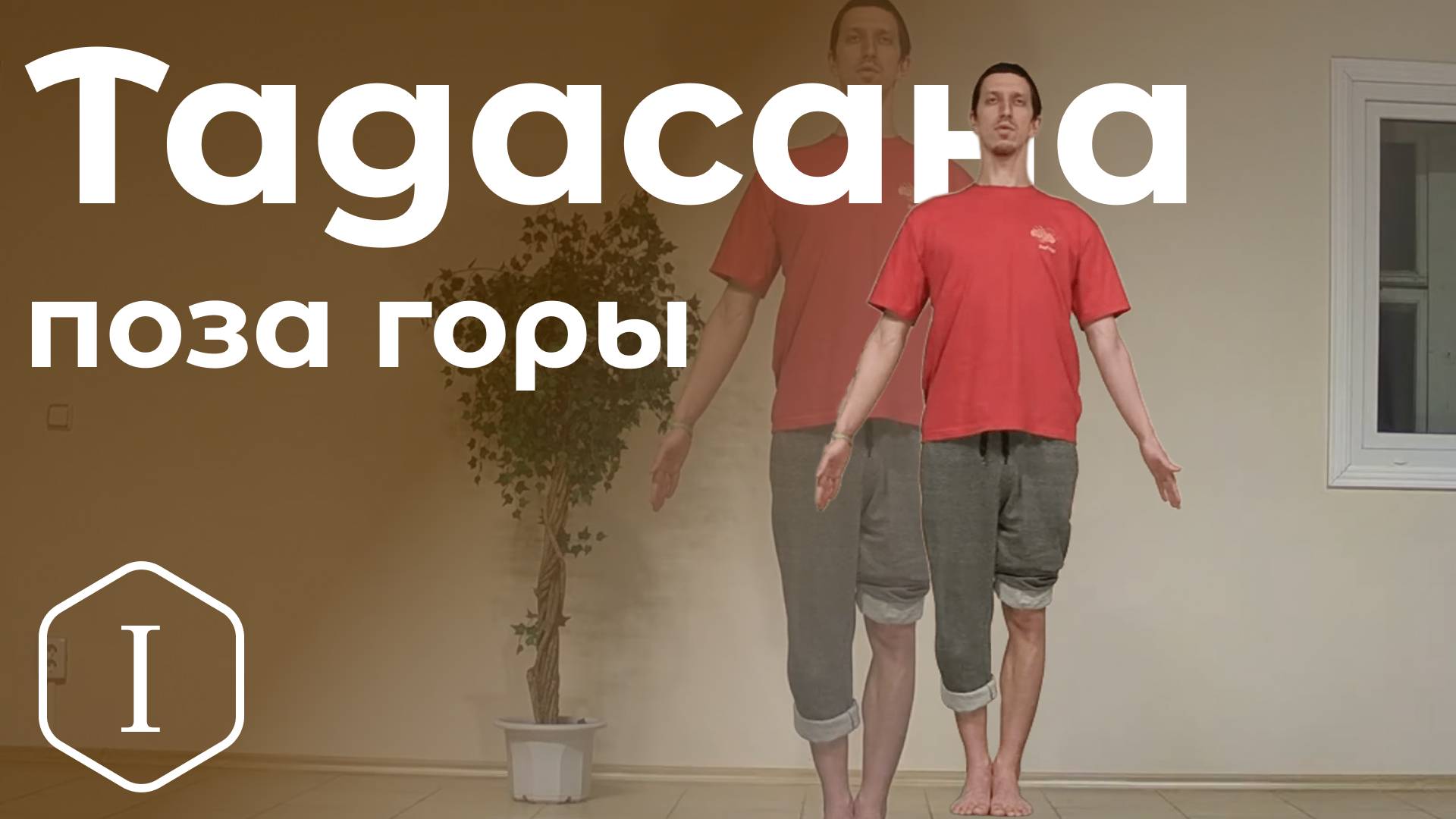 Тадасана/ поза горы *1 (Техника выполнения асан йоги)