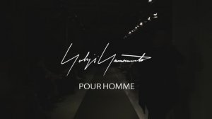 Показ мужской коллекции Yohji Yamamoto весна-лето 2025