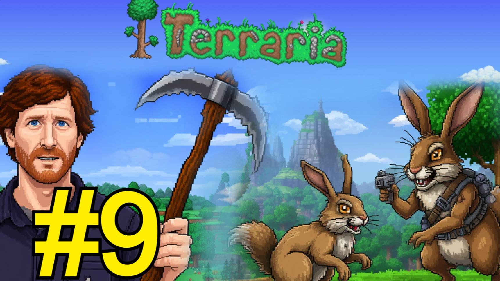 Terraria Прохождение(2025) ч9 Гоблины атакуют и джунгли