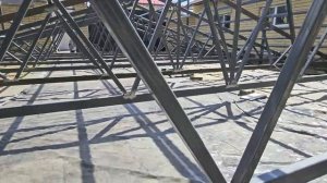 Металлоконструкция Навес 120квм #дом34кафян #волгоград #металлоконструкции #навесы