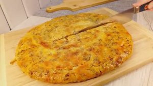 НЕВЕРОЯТНО СЛОЕНАЯ ЛЕПЕШКА в Духовке - КАТЛАМА На Кефире