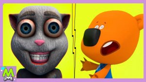 Ми-Ми-Мишки против Ужасного Кота Хуана.Кеша и Страшила в Игровом Челлендже