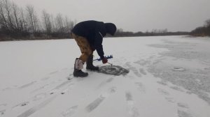 Первый лёд нынче комом.(ноябрь 2025)