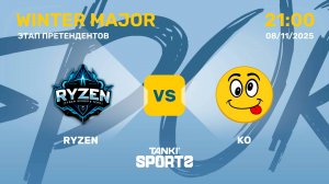 RYZEN VS KO | WINTER MAJOR 2025 | 08.11.2025
