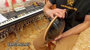 Биметаллический глюкофон Двутон 1153 - Ля-минор пентатоника, 32 см - VARGANS