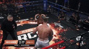 Три нокдауна: чемпион RCC Fair Fight Никита Козлов vs Али Фатиговашини. Kozlov vs Fathigovashini