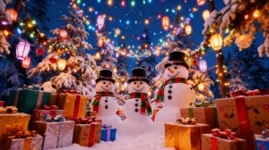 Прекрасная музыка для рождественского настроения 2026 ✨ Расслабляющий зимний Рождественский вечер