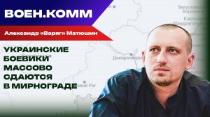 Волонтёр Александр «Варяг» Матюшин о последних событиях на фронтах СВО. 12 ноября