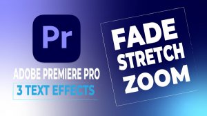 Создавайте потрясающие текстовые эффекты в Premiere Pro — быстро и легко!