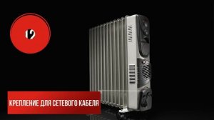 Масляный радиатор Ресанта ОМ-12НВ в работе