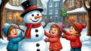 СНЕГОВИК - музыкальная игра с пением. 🎄🎄🎄Новогодние игры в детском саду.