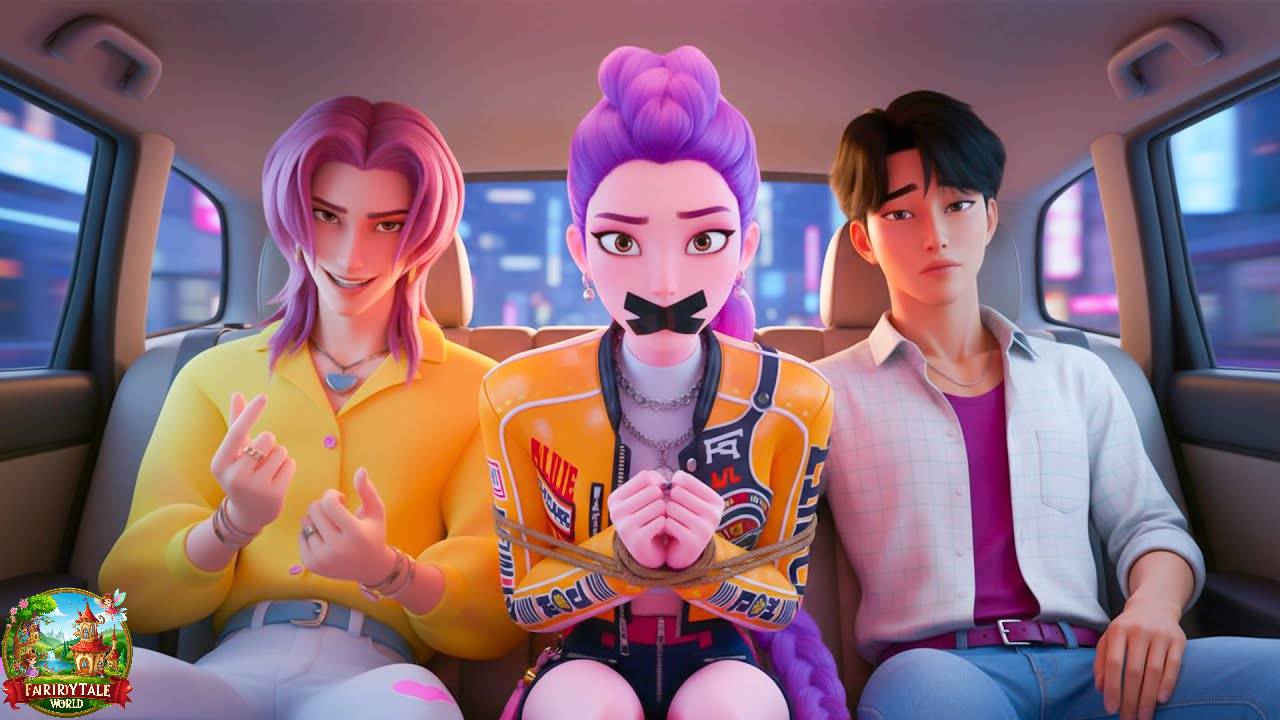 СПАСАЮ РУМИ ОТ ОХОТНИКА ЗА ЗАГОВОРЩИКАМИ  KPOP Demon Hunters