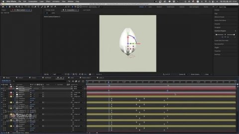 27-2.blooming flower with curvature