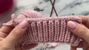 Интересное закрытие петель рукавов, низов изделия, ворота