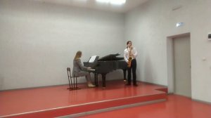 И. С. Бах Соната для органа номер 1, часть 1; Вахмянин Виталий, 3 курс