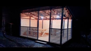 Беседка как и задумал.