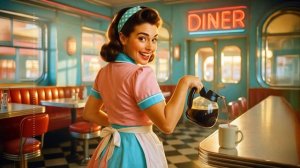 Diner Rock Roll 1950s Doo-Wop Oldies for Chilling Study