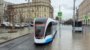 В Москве заработал первый трамвайный диаметр