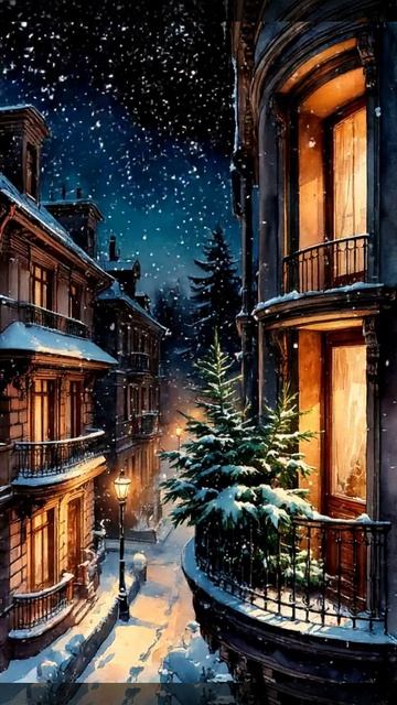 Зимняя ночь смотреть онлайн