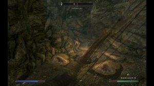 Скайримские будни 14. Кормёжка вервольфа