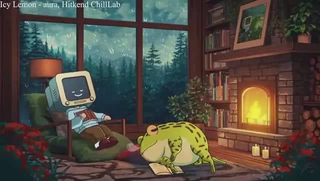 Cozy rainy night lofi calm your anxiety relaxing music chill lo-fi hip hop beats [get-save.com] (1) смотреть онлайн