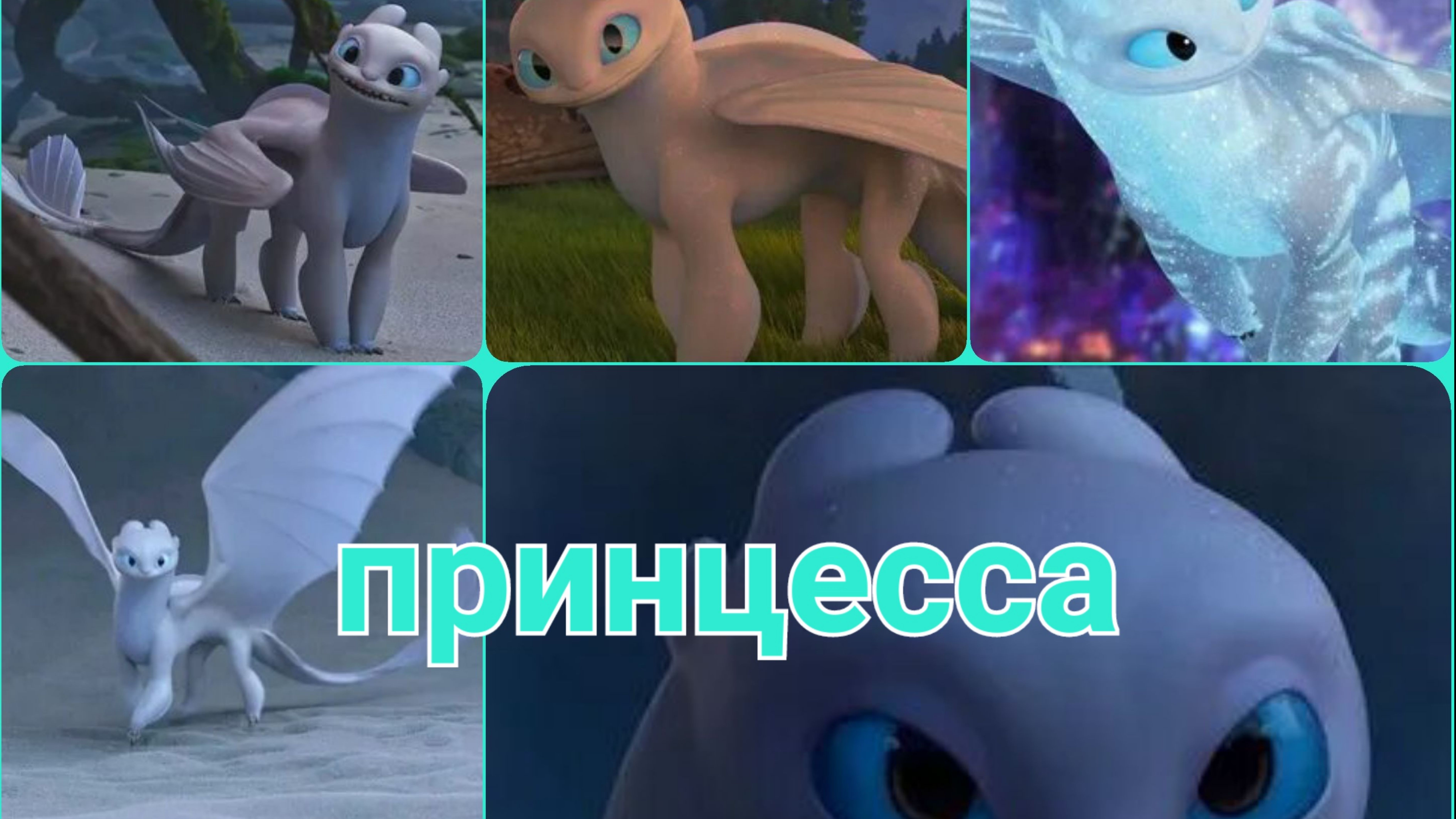 Клип как приручить дракона ПРИНЦЕССА.