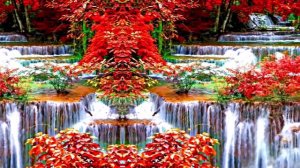 Видеофон!!! Осенний каскад водопадов!!! Водопады осенью!!!