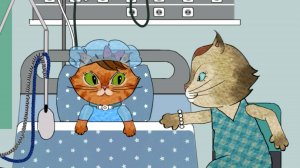 Жизнь котенка с трахеостомой