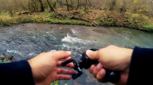 раненая трофейная форель