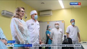 Председатель парламента  Татьяна Егорова побывала в Республиканской клинической больнице нов