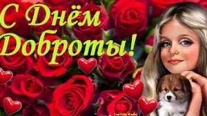 И днём доброты. Музыкальная открытка.