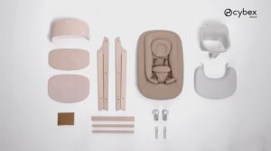 Как собрать стул для кормления CLICK & FOLD Cybex инструкция