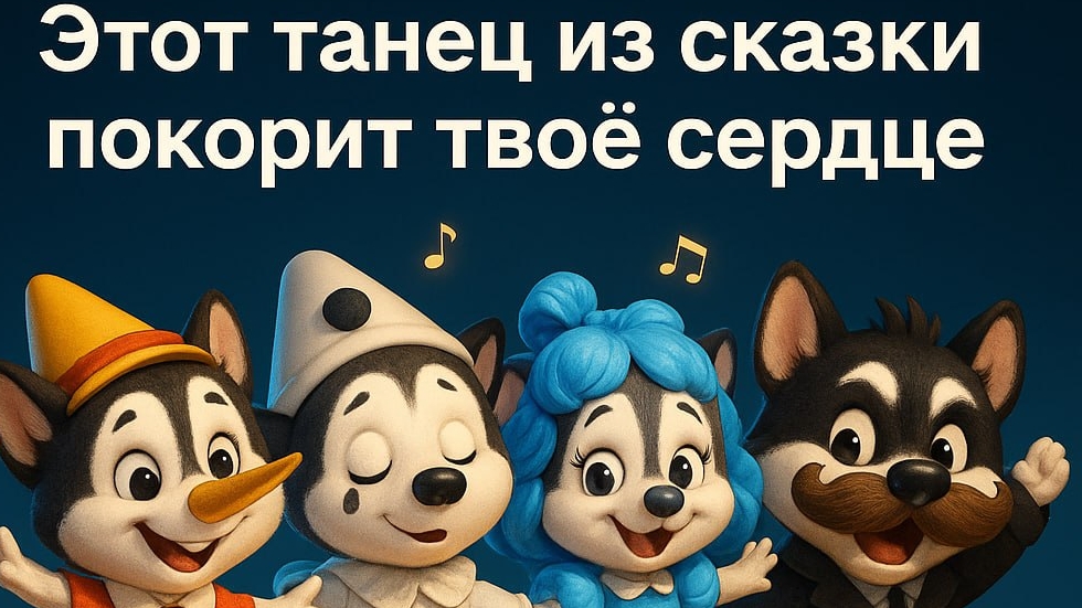 Даже самый строгий не устоял под музыку / сказка / детская песня