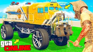УКРАЛ ГИГАНТСКИЙ ПОЕЗД БИГФУТ ! УГНАЛ ПОЕЗД ! - БИТВА ВОРОВ В ГТА 5 ОНЛАЙН