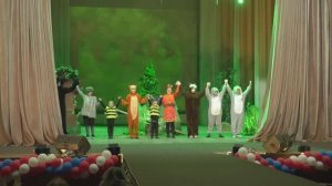 Детский спектакль МИШКИНЫ ШИШКИ, театральная студия АМПЛУА, г. Свердловск, ЛНР