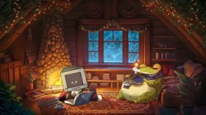 chill cozy winter stop overthinking calm your anxiety chill lo-fi hip hop beats